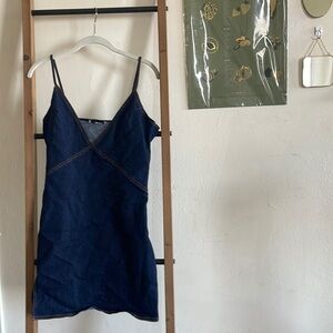 Lioness Mini Denim Dress